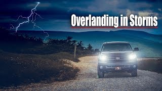 Truck Camping in Strong Storms [upl. by Naruq]