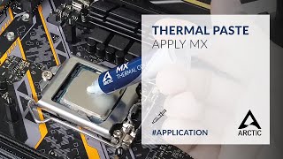 How To Apply MX Thermal Paste [upl. by Esinaj35]