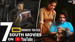 Top 7 Crime Thriller South Movies on YouTube in Hindi PART 3 [upl. by Shelman]