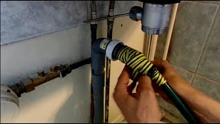 comment déboucher un lavabo avec de leau sous pressionefficace [upl. by Keil759]