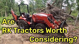 Rural King Tractors  RK 37 Initial Review [upl. by Akinyt]