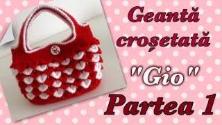 Geanta crosetata Gio Partea1 [upl. by Publus]