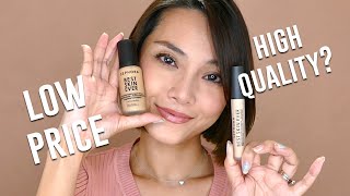 SEPHORA COLLECTION Best Skin Ever Foundation amp Concealer Review 20N T20 on combidry skin [upl. by Shirl]