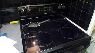 Kenmore OvenStoveRange  Self Cleaning Instructions  HowTo 7909601 [upl. by Lletnohs466]