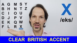 How To Pronounce The English Alphabet BRITISH PRONUNCIATION [upl. by Adlemy]