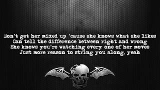 Avenged Sevenfold  Girl I Know Lyrics on screen Full HD [upl. by Cozza]