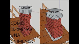 COMO TERMINAR UNA CHIMENEA [upl. by Artiek]