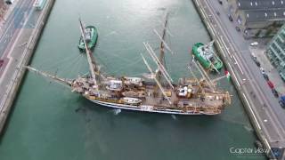 The Amerigo Vespucci Leaving Dublin [upl. by Reivazx]