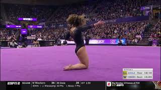 Katelyn Ohashi UCLA 2019 Floor vs Washington 100 [upl. by Eresed]