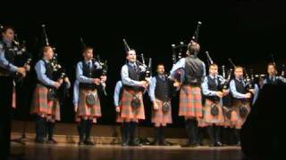 SFU Pipe Band Concert Scotland 2009 10 Piobaireachd Fields of Gold [upl. by Omrellig]