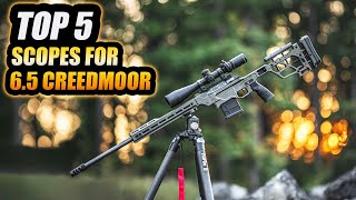 TOP 5 Best Scopes for 65 Creedmoor  Madman Review [upl. by Nosemaj]