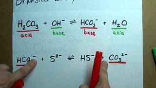 Identify Conjugate Acid Base Pairs Bronsted Lowry [upl. by Elliott537]