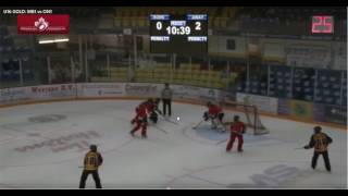 Ringette  Plays  Down Cycle to Back Pass Defensive Triangle Opener [upl. by Teteak]