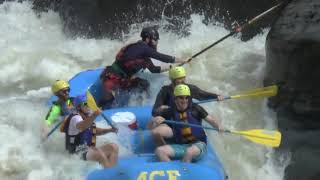 Upper Gauley White Water Rafting  EXTREME WIPEOUTS  Full Video [upl. by Nirra735]