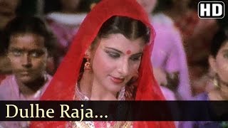 Dulhe Raja HD  Prem Geet Songs  Raj Babbar  Anita Raj  Asha Bhosle  Dance  Filmigaane [upl. by Deehahs]