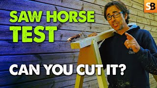 The Saw Horse  An Apprentice Carpenter Test [upl. by Panthea]