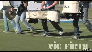 Vic Firth Marching Percussion 101 The Crab Step [upl. by Rothmuller125]