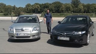 Używane bez ryzyka Toyota Avensis II kontra Honda Accord VII [upl. by Gronseth]