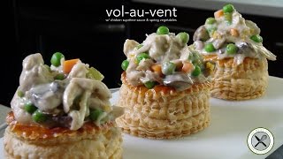 VolAuVent Chicken Supreme Sauce – Bruno Albouze [upl. by Claudine]