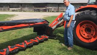 Kubota DM2000 Series Disc Mower Features [upl. by Skyla]