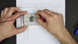 Designing a 7segment hex decoder [upl. by Freemon]