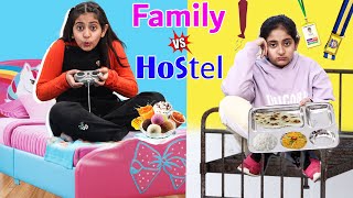 Family vs Hostel Life l MyMissAnand [upl. by Llenra]