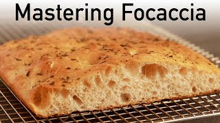 Focaccia Masterclass InDepth Yeast Bread Tutorial [upl. by Nessi]