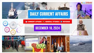 GKToday Current Affairs 🎯 26 December 2024 [upl. by Sugirdor759]