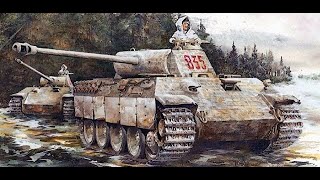 2 SS Panthers vs 21 US Shermans [upl. by Ierbua409]