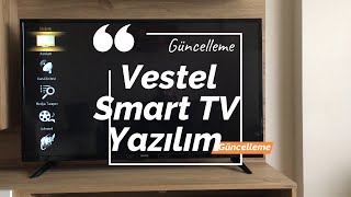 Vestel Smart Televizyonlarda yazılım nasıl güncellenir [upl. by Felipe477]