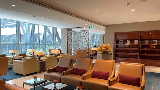 Emirates Business Class Lounge at Bangkok Suvarnabhumi Airport BKK [upl. by Oiratno847]