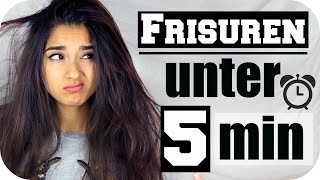 BAD HAIR DAY  5 Frisuren UNTER 5 MINUTEN  Sanny Kaur [upl. by Torhert]