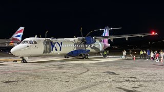 TRIP REPORT  SKY EXPRESS  ATR72600 [upl. by Mali]