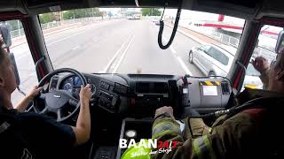 BRANDWEER Prio 1 ontplofte telefoon [upl. by Hut]