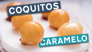 Como Hacer Coquitos Cubiertos en Caramelo [upl. by Eissahc]