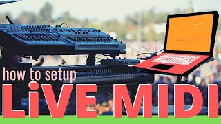 MIDI Setup for Live Stage Performance  MOST DETAILED VIDEO EVER [upl. by Cassius]