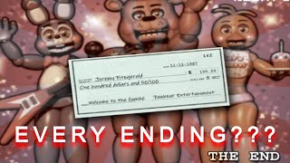 All Five Nights At Freddys Ending  FNAF 2 [upl. by Troth]