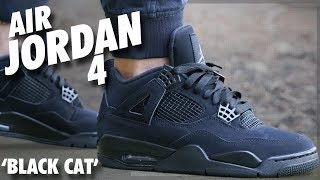 Air Jordan 4 Black Cat [upl. by Nahsab457]