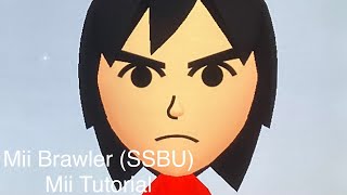 Mii Brawler SSBU Mii Tutorial [upl. by Malan]