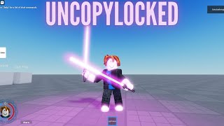 ROBLOX LIGHTSABER SYSTEM UNCOPYLOCKED [upl. by Scott]