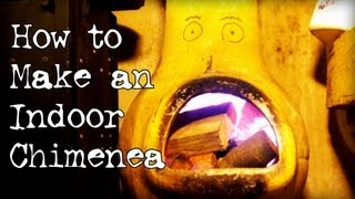 How to make an indoor chiminea [upl. by Jago]