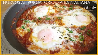 El DESAYUNO más espectacular y sencillo  Huevos al Purgatorio o a la Italiana [upl. by Darnell854]