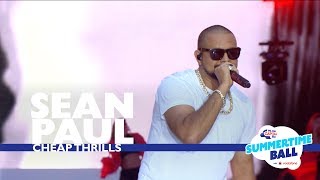 Sean Paul  Cheap Thrills Live At Capital’s Summertime Ball 2017 [upl. by Anewor]