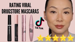 Rating VIRAL Drugstore Mascaras [upl. by Jillana]