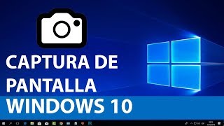 Como hacer una captura de pantalla en windows 10 Pc laptop portatil  2019 [upl. by Marlen]