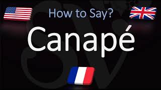 How to Pronounce Canapé CORRECTLY [upl. by Bowrah892]