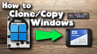 How to CloneCopy Windows to a New Hard Drive HDD or Solid State Drive SSD  Acronis True Image [upl. by Fairfax]