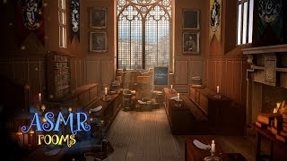 Harry Potter Inspired ASMR  Charms Classroom  Hogwarts Ambience  Sunny amp Rain [upl. by Waxman331]