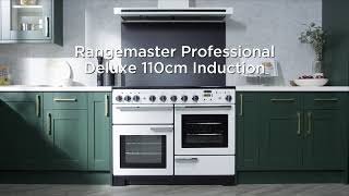 Professional Deluxe 110cm Induction Range Cooker  Rangemaster [upl. by Oria]