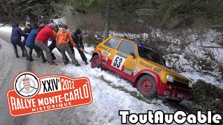 🇮🇩 Rallye Monte Carlo Historique 2022  SR7  Crash amp Mistakes by ToutAuCable [upl. by Annayoj]